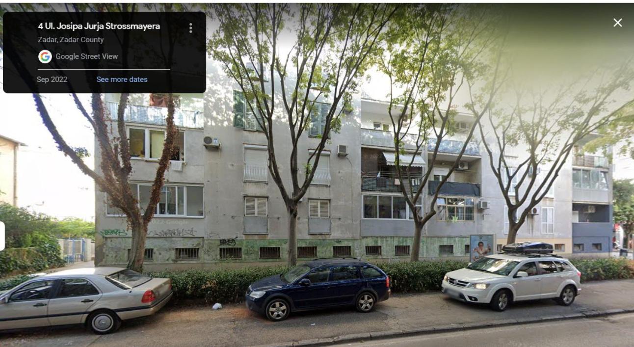 자다르 Yakov Free Public Parking And Balcony 아파트 외부 사진